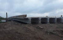 Huyện Kiến Thụy đẩy nhanh tiến độ xây dựng cầu qua sông Đa Độ