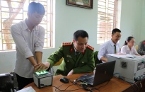 Cấp thẻ Căn cước công dân cho 60 em học sinh Trường THPT Nguyễn Đức Cảnh (Kiến Thụy)