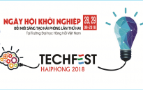 Sắp diễn ra Ngày hội khởi nghiệp-Techfest Hải Phòng 2018