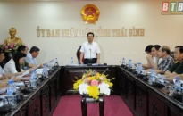 Đề án thành lập Ban quản lý Khu kinh tế Thái Bình