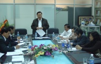 Lãnh đạo thành phố làm việc với Trường THPT chuyên Trần Phú
