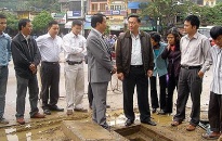 Triển khai dự án cấp nước 2A tại phường Nam Sơn