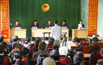 TAND huyện Kiến Thụy xét xử 92% vụ án hình sự