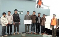 Xử lý 231 lượt tàu, thuyền nước ngoài xâm phạm trái phép vùng biển Việt Nam