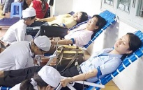 Mít tinh hưởng ứng Ngày toàn dân hiến máu tình nguyện