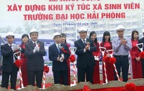 Đại học Hải Phòng khởi công khu ký túc xá sinh viên