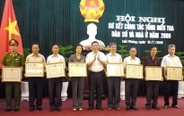 Khen thưởng thành tích trong tổng điều tra dân số, nhà ở năm 2009