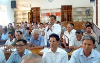 Đại biểu Quốc hội Hải Phòng tiếp xúc cử tri xã Đặng Cương
