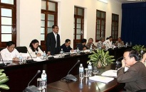 Hoàn thiện các văn bản trình kỳ họp thứ 17 - HĐND TP khóa XIII