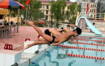 Huyện Tiên Lãng nhất giải bơi lội thiếu niên nhi đồng