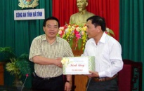 CATP ủng hộ công an Hà Tĩnh, Quảng Bình 100 triệu đồng