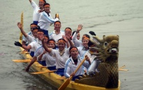 Giải đua thuyền rồng truyền thống Kiến Thụy lần thứ V