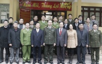 Bộ trưởng Bộ Công an Trần Đại Quang thăm, chúc tết tại Hải Phòng