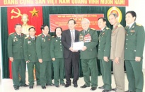 Bí thư Thành uỷ Nguyễn Văn Thành gặp mặt đoàn đại biểu CCB TP