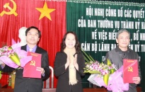 Nhân sự mới ở huyện Tiên Lãng