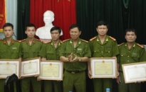 CATP khen thưởng Phòng PC47 và CAQ Lê Chân