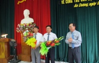 Đồng chí Phùng Văn Thanh giữ chức vụ Phó bí thư thường trực Huyện ủy An Dương