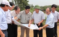 Chủ tịch UBND thành phố Dương Anh Điền kiểm tra mặt bằng KCN thuộc KKT Đình Vũ - Cát Hải