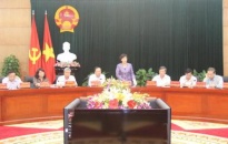 Phó chủ tịch Quốc hội Nguyễn Thị Kim Ngân làm việc với lãnh đạo thành phố