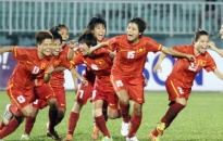 Cầm hòa Australia, tuyển nữ Việt Nam vào bán kết AFF Cup 2013