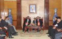 Bí thư Thành ủy Nguyễn Văn Thành tiếp Bộ trưởng giao thông Vương quốc Oman