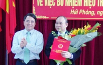 PGS.TS Phạm Văn Cương - giữ chức Hiệu trưởng Trường đại học Hải Phòng
