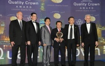 CTCP Sơn Hải Phòng đạt giải vàng “Vương miện thương hiệu quốc tế”