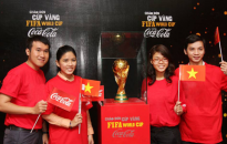 Cúp vàng World Cup đến VN ngay đầu năm mới