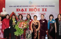 Đại hội CLB nữ doanh nhân thành phố Hải Phòng