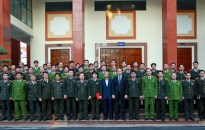 Bộ trưởng Trần Đại Quang kiểm tra công tác bảo vệ tết tại Hải Phòng