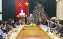 Bí thư Thành ủy Nguyễn Văn Thành chúc Tết một số đơn vị tiêu biểu