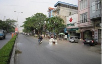 Thi công nâng cấp các tuyến đường Trường Chinh và Trần Nhân Tông