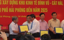 Công bố quy hoạch chung Khu kinh tế Đình Vũ-Cát Hải đến năm 2025