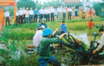 Xã Đoàn Lập (Tiên Lãng) ra mắt CLB cơ giới hóa nông nghiệp