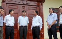 Phó bí thư Thành ủy Lê Văn Thành làm việc với Huyện ủy Thủy Nguyên