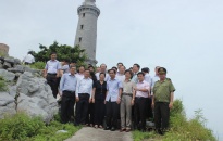 Khảo sát công tác biển đảo tại quần đảo Cát Bà - Long Châu