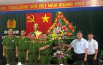 Phó chủ tịch UBND TP Nguyễn Xuân Bình thăm Cảnh sát PCCC TP