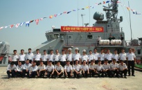 Bàn giao tàu pháo TT400TP số 4 cho Quân chủng Hải quân
