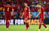Tây Ban Nha bại trận đầu sau 8 năm đá vòng loại