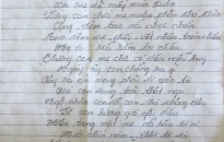 Cảm động những lá thư rơi nước mắt từ trại giam Xuân Nguyên