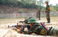 Trung đoàn 50 nâng cao chất lượng huấn luyện chiến sỹ mới