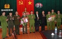 CATP khen thưởng Phòng PC49 và Công an các huyện Thủy Nguyên, Tiên Lãng