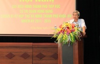 Bí thư Thành ủy Dương Anh Điền tiếp xúc cử tri quận Hồng Bàng