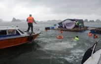 Kịp thời cứu 13 thuyền viên gặp nạn trên biển