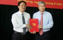 Đồng chí Trần Khắc Kiên giữ chức Phó chánh văn phòng Thành ủy
