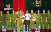 Công an huyện Kiến Thụy liên tiếp lập công