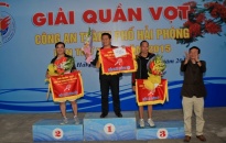 Công an quận Hải An giành giải nhất đồng đội