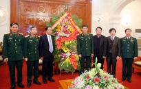 Bí thư Thành ủy Lê Văn Thành chúc tết các đơn vị LLVT