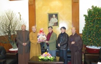 Giáo hội Phật giáo Việt Nam tại Hải Phòng chúc Tết UBND TP