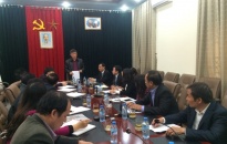 Phó chủ tịch UBND TP Nguyễn Xuân Bình làm việc với Sở GD-ĐT
